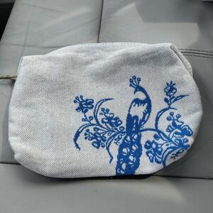 KLM Airlines Rituals Amenity Dutch Designer Clutch - Empty Approx. 7.5" x 6"